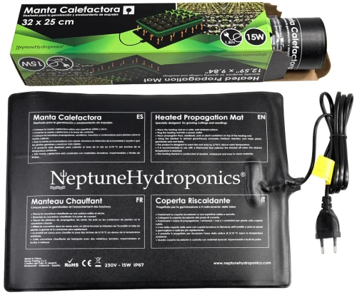 Heizmatte für das Gewächshaus (35x25cm) 17W (1) Growshop -sklep ogrodniczy we Wrocławiu, Warszawie i Poznaniu
