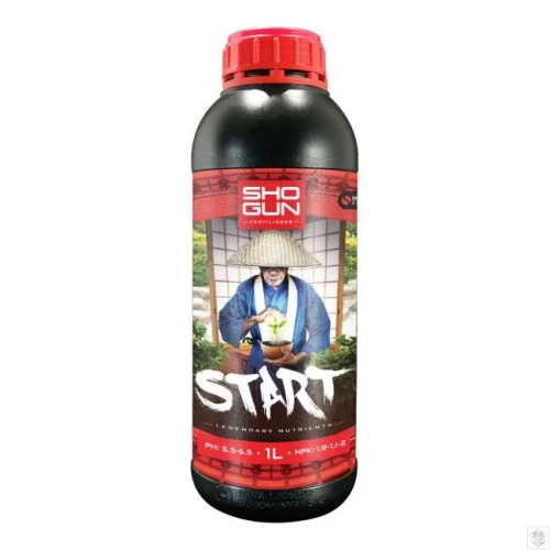 SHOGUN START 1L – SORGT FÜR EINE FRÜHE ENTWICKLUNG VON PFLANZEN UND WURZELN (1) Growshop -sklep ogrodniczy we Wrocławiu, Warszawie i Poznaniu
