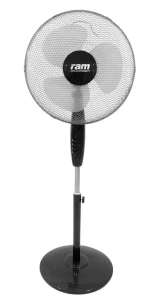 RAM 40 cm Standventilator mit 3 Geschwindigkeiten