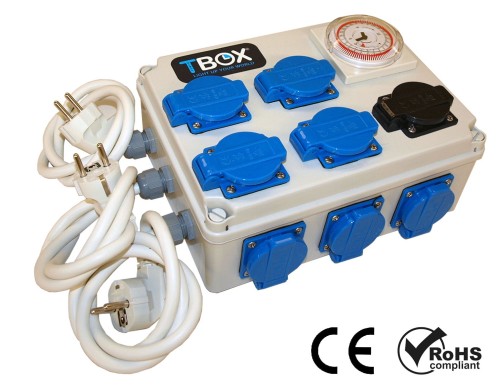 TEMPOBOX Timer 12x600W + Heizung Growshop -sklep ogrodniczy we Wrocławiu, Warszawie i Poznaniu