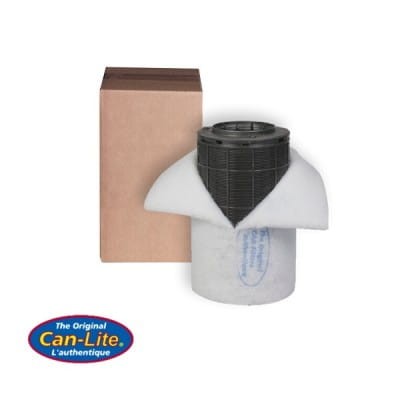 CAN-LITE Carbon-Kunststofffilter 150-165 M3/H (ohne Anschlussflansch) Growshop -sklep ogrodniczy we Wrocławiu, Warszawie i Poznaniu