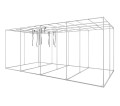 Growbox RoyalRoom Classic C480 (480x240x200cm)  Growshop -sklep ogrodniczy we Wrocławiu, Warszawie i Poznaniu