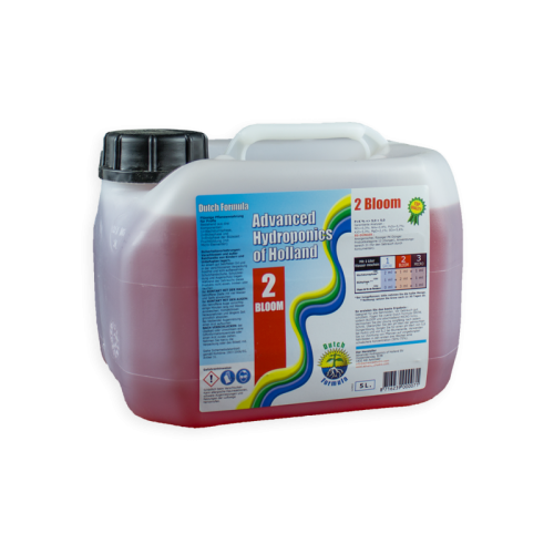 Advanced Hydroponics of Holland – Dutch Formula 2 BLOOM 5L Growshop -sklep ogrodniczy we Wrocławiu, Warszawie i Poznaniu