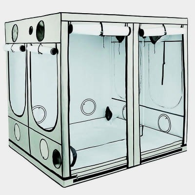 Growbox HOMEbox WHITE-AMBIENT AQ200+, PAR+ (200x200xh220cm) Growshop -sklep ogrodniczy we Wrocławiu, Warszawie i Poznaniu