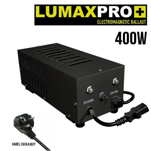 Halbelektronisches Netzteil LumaxPro 400 W mit Kabel Growshop -sklep ogrodniczy we Wrocławiu, Warszawie i Poznaniu