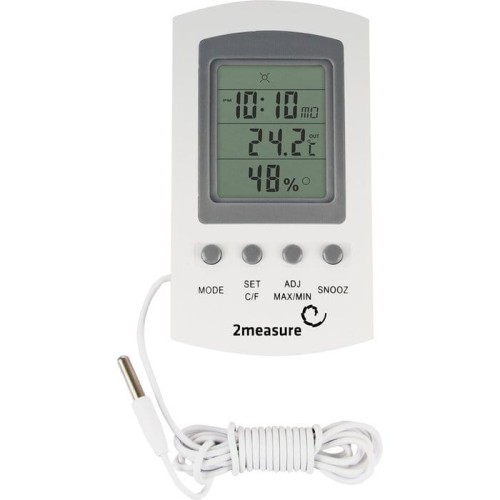 Hygrometer, Elektronische Wetterstation mit Kabel Growshop -sklep ogrodniczy we Wrocławiu, Warszawie i Poznaniu