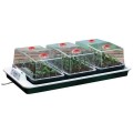 Gewächshaus 80x41x H20,5cm, 3 Gewächshäuser + beheiztes Tablett  Growshop -sklep ogrodniczy we Wrocławiu, Warszawie i Poznaniu