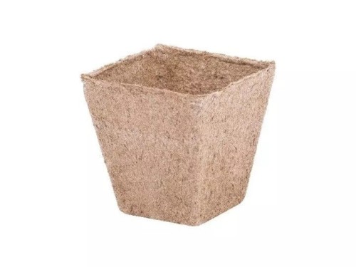 Quadratischer Torfblumentopf 6x6cm Growshop -sklep ogrodniczy we Wrocławiu, Warszawie i Poznaniu