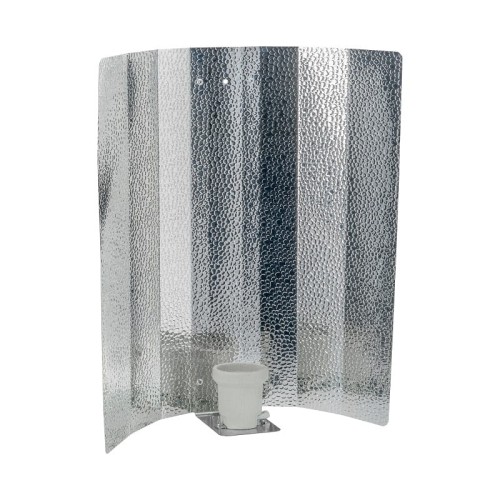 Stuckgehämmerter Aluminiumreflektor 47x47cm Growshop -sklep ogrodniczy we Wrocławiu, Warszawie i Poznaniu
