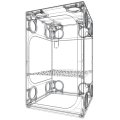 Growbox Dark Room 120 DF (120x120xh200cm)  Growshop -sklep ogrodniczy we Wrocławiu, Warszawie i Poznaniu