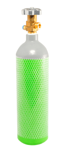 Mit CO2 gefüllte Gasflasche 8L mit Ventil Growshop -sklep ogrodniczy we Wrocławiu, Warszawie i Poznaniu