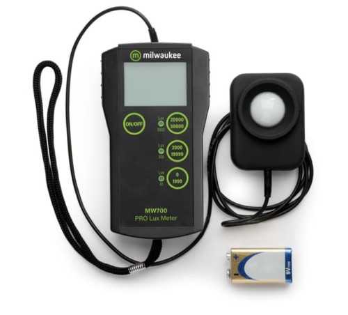Milwaukee Elektronisches Luxmeter MW700 Growshop -sklep ogrodniczy we Wrocławiu, Warszawie i Poznaniu