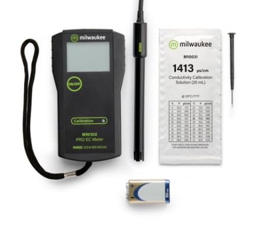 Milwaukee MW302 – EC-Messgerät in Lösung Growshop -sklep ogrodniczy we Wrocławiu, Warszawie i Poznaniu