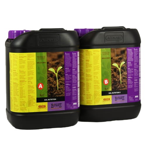 Atami B'Cuzz Soil A+B 2x5L – Bodendünger für Wachstum und Blüte Growshop -sklep ogrodniczy we Wrocławiu, Warszawie i Poznaniu
