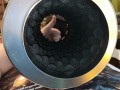 Akustischer Schalldämpfer fi 125mm, Länge 400mm, sehr leichtes Aluminium  Growshop -sklep ogrodniczy we Wrocławiu, Warszawie i Poznaniu