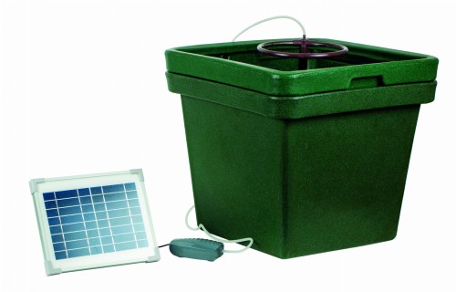 GHE Autonomes Hydroponiksystem AquaFarm 45L + Solarpanel Growshop -sklep ogrodniczy we Wrocławiu, Warszawie i Poznaniu