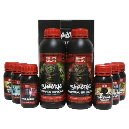 SHOGUN SAMURAI TERRA MULTIPACK – KOMPLETTES SET BODENDÜNGEMITTEL Growshop -sklep ogrodniczy we Wrocławiu, Warszawie i Poznaniu