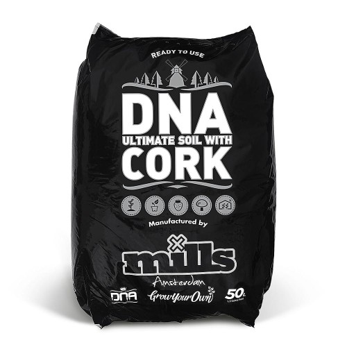 MILLS DNA SOIL I CORK 50L – eine Mischung aus Erde und Korkholz Growshop -sklep ogrodniczy we Wrocławiu, Warszawie i Poznaniu