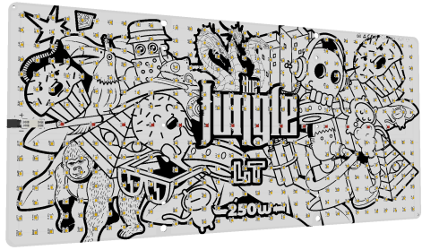 Grow The Jungle The Jackson LITE 250 W LED-Wachstumslampe – verstellbar – SMD Samsung Growshop -sklep ogrodniczy we Wrocławiu, Warszawie i Poznaniu