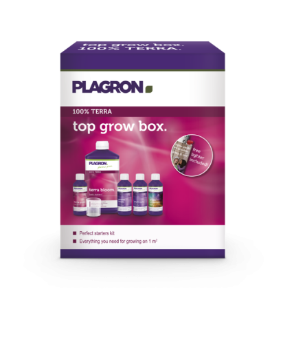 Plagron Top Grow Box 100 % Terra – Düngerset pro 1 m2 Growshop -sklep ogrodniczy we Wrocławiu, Warszawie i Poznaniu