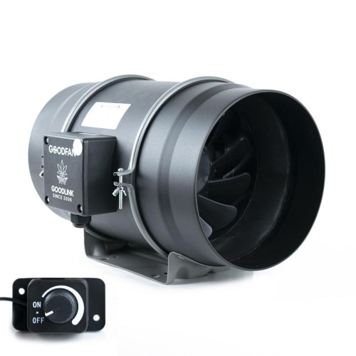 GUTER LÜFTER 850M3/H FI200MM POTENTIOMETER Growshop -sklep ogrodniczy we Wrocławiu, Warszawie i Poznaniu