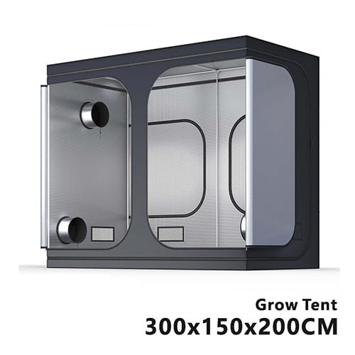 GROWBOX VF300R, 300x150x200cm, GARDEROBE, PFLANZENWACHSTUMSZELT, VF Krakow, Diamant Growshop -sklep ogrodniczy we Wrocławiu, Warszawie i Poznaniu