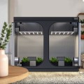 GROWBOX VF240R, 240x120 x200cm, GARDEROBE, PFLANZENWACHSTUMSZELT, VF Krakow, Diamant  Growshop -sklep ogrodniczy we Wrocławiu, Warszawie i Poznaniu