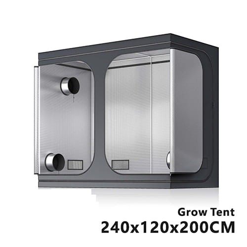 GROWBOX VF240R, 240x120 x200cm, GARDEROBE, PFLANZENWACHSTUMSZELT, VF Krakow, Diamant Growshop -sklep ogrodniczy we Wrocławiu, Warszawie i Poznaniu