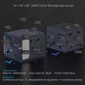 GROWBOX VF240, 240x240 x200cm, GARDEROBE, ZELT FÜR PFLANZENWUCHS, VF Krakow  Growshop -sklep ogrodniczy we Wrocławiu, Warszawie i Poznaniu