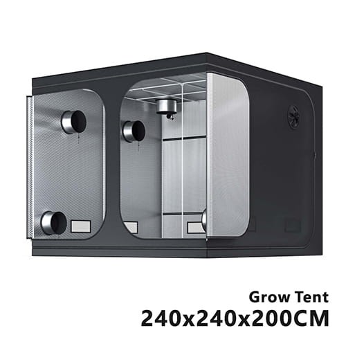 GROWBOX VF240, 240x240 x200cm, GARDEROBE, ZELT FÜR PFLANZENWUCHS, VF Krakow Growshop -sklep ogrodniczy we Wrocławiu, Warszawie i Poznaniu