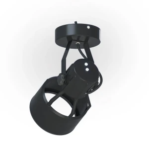VERTICANA® Wandhalter | SCHWARZ | Aufputz-Glühbirnenleuchte