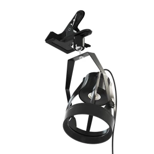 VERTICANA® Set LED-Leuchtmittel + Cliphalter | SCHWARZ | 15°-Objektiv