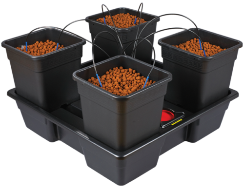 WILMA Large 4x18L - Hydrokultur-Set Growshop -sklep ogrodniczy we Wrocławiu, Warszawie i Poznaniu