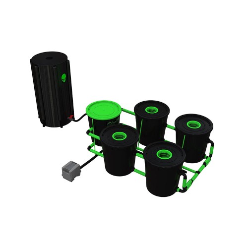 Alien RDWC XL 4Pot System – 4 Töpfe + 100L Tank Growshop -sklep ogrodniczy we Wrocławiu, Warszawie i Poznaniu