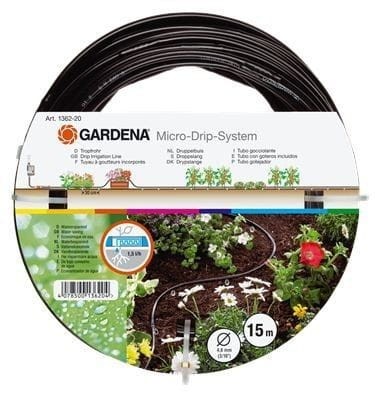 Micro-Drip – 4,6 mm (3/16 Zoll) 15 m oberirdische Tropfleitung mit Druckminderer Growshop -sklep ogrodniczy we Wrocławiu, Warszawie i Poznaniu