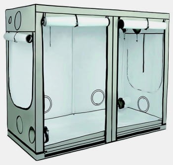 Growbox HOMEbox WHITE-AMBIENT R240, PAR+ (240x120xh200cm) Growshop -sklep ogrodniczy we Wrocławiu, Warszawie i Poznaniu